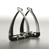 Vita Stirrup - Steel 1 Silver/Black