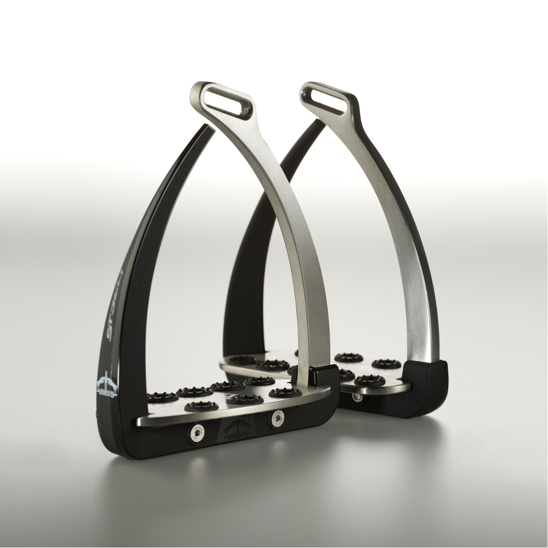 Vita Stirrup - Steel 1 Silver/Black