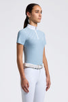 Girls' CT Logo Print Shirt - Blue Fog