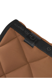 Diamond Quilted Jump Pad - Biscuit/Black