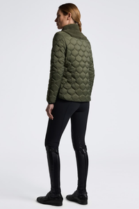 CT Teddy Bear Fleece & Nylon Zip Up Jacket FW26 - Winter Moss