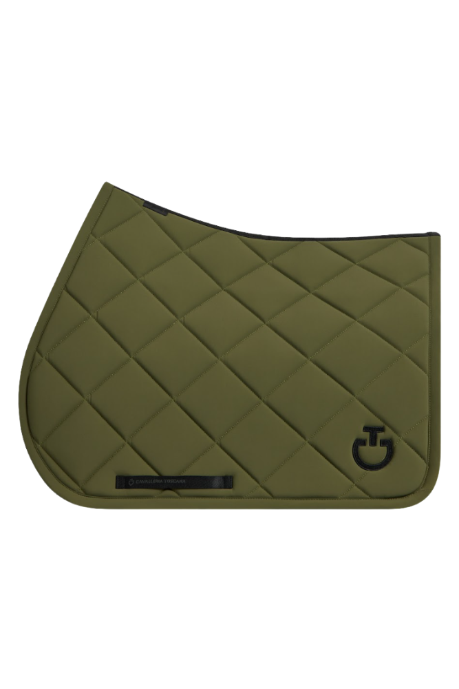 Diamond Quilted Jump Pad - Winter Moss Full