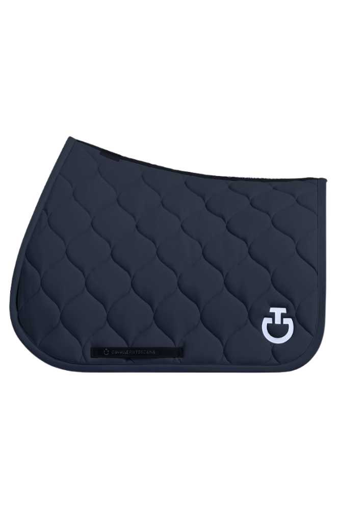 New Circular Quilt Jersey Jump Pad - Navy