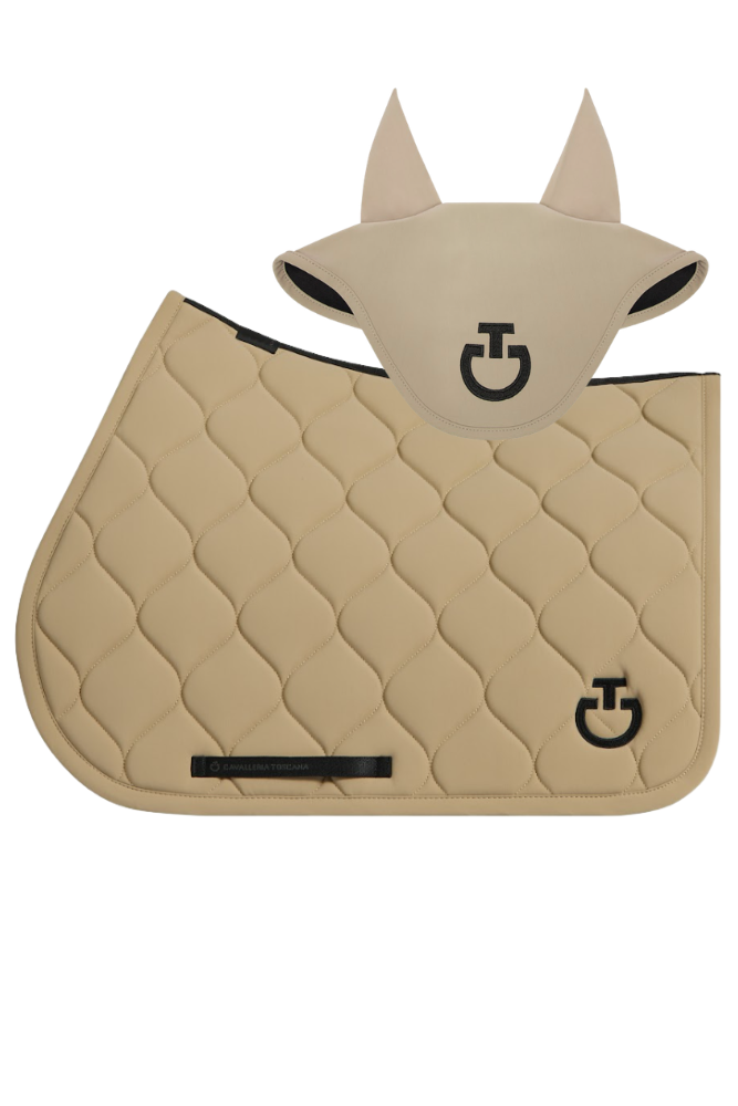 New Circular Quilted Jump Pad & Jersey Earnet - Aluminium