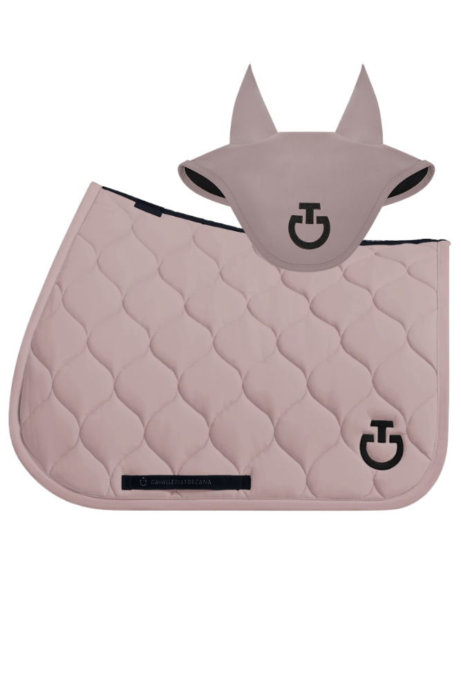 New Circular Quilted Jump Pad & Jersey Earnet - Cipria Full