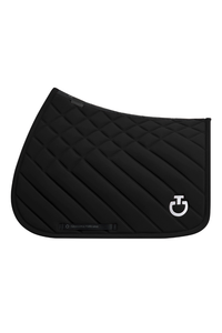 CT Diamonds & Lines Quilted Jump Pad - Black