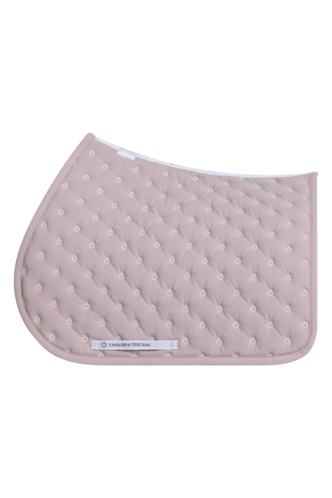 Embroidery Quilted Jump Pad & Jersey Earnet - Violet Ice
