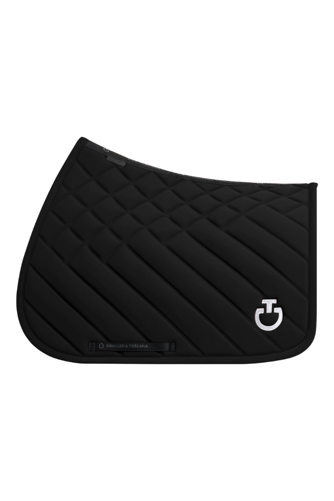 CT Diamonds & Lines Jump Pad & Jersey Earnet - Black