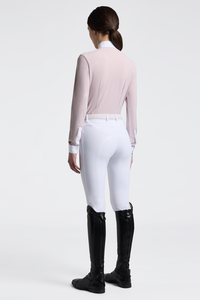 CT L/S Competition Shirt with Embroidery - Violet Ice