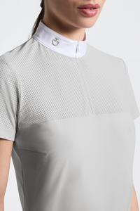 Perforated Jersey Inserts S/S Shirt - Belgian Block