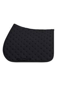Embroidery Quilted Jump Pad - Black/Black