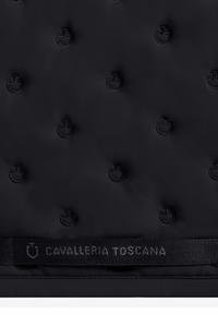 Embroidery Quilted Jump Pad - Black/Black