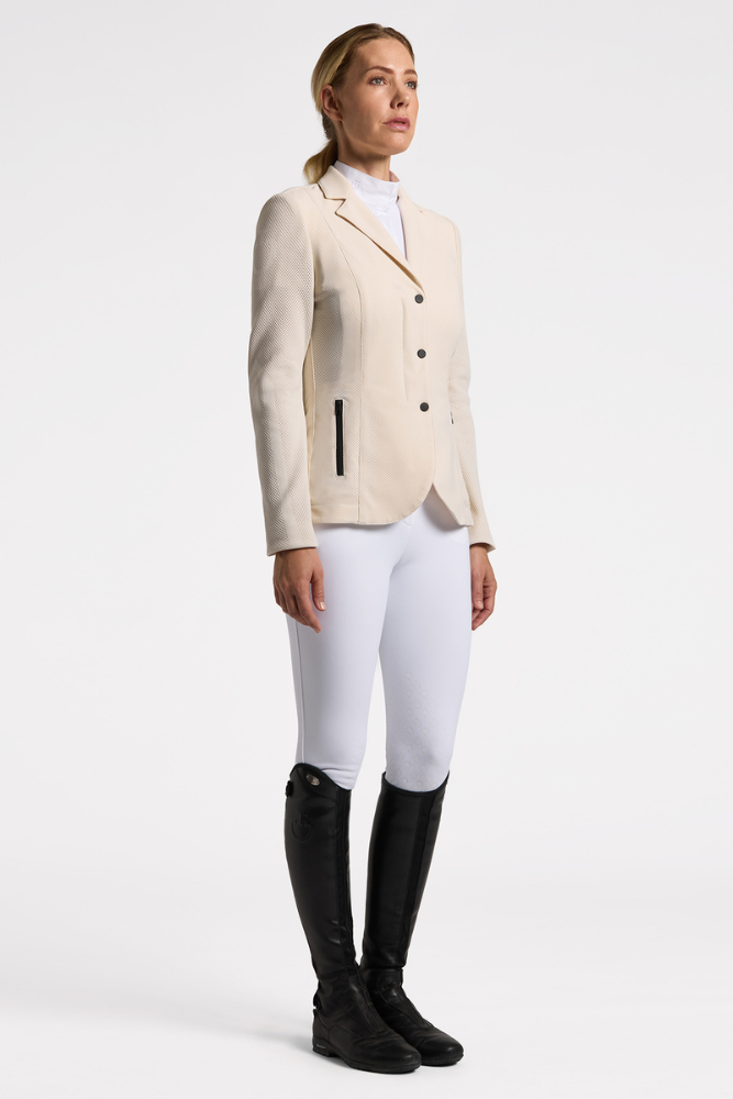 Revo Perforated Light Tech Knit Zip Jacket - Birch