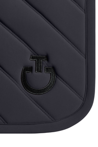 CT Diamonds & Lines Quilted Jump Pad - Charcoal Full