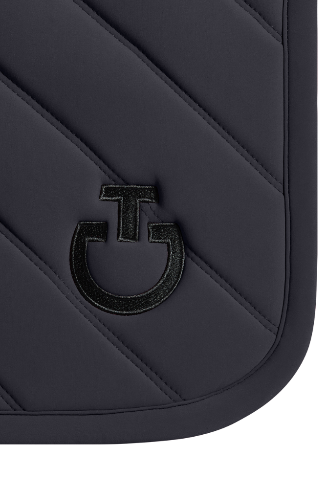 CT Diamonds & Lines Quilted Jump Pad - Charcoal Full
