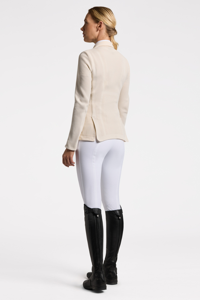 Revo Perforated Light Tech Knit Zip Jacket - Birch