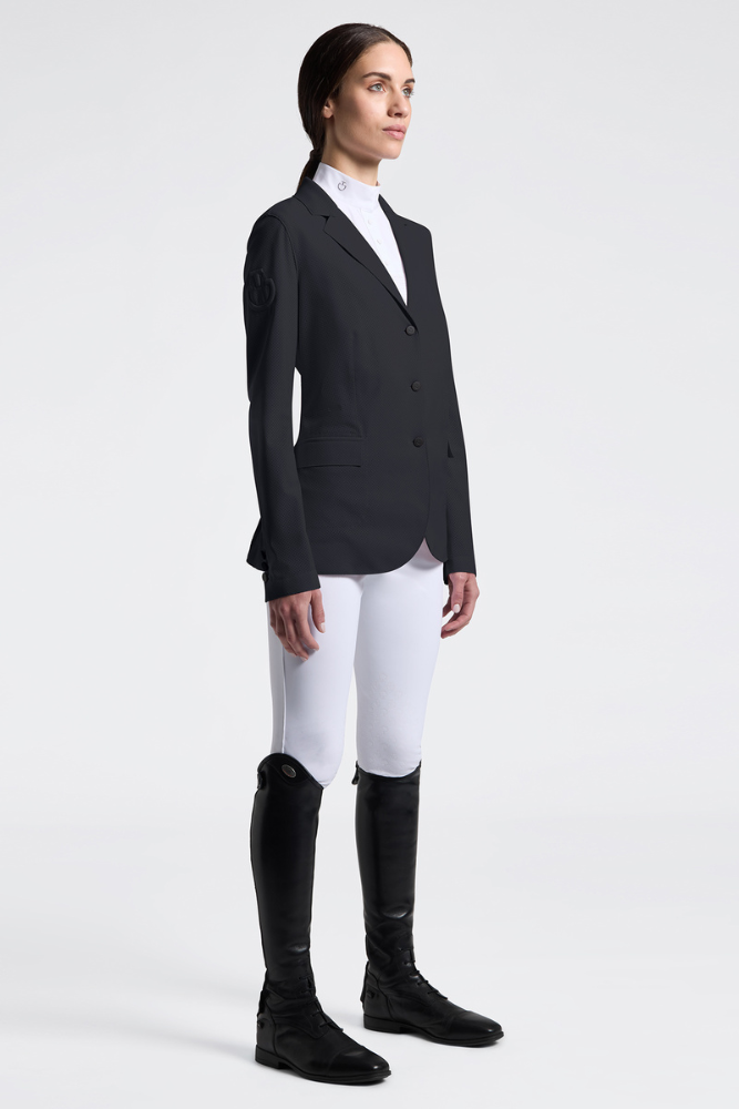 CT Raw Cut Perforated Jacket - Charcoal