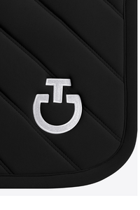 CT Diamonds & Lines Quilted Jump Pad - Black