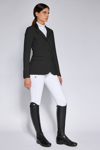 GP Perforated Riding Jacket - Black