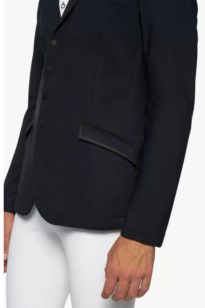 Men's Light Weight Zip Riding Jacket - Navy
