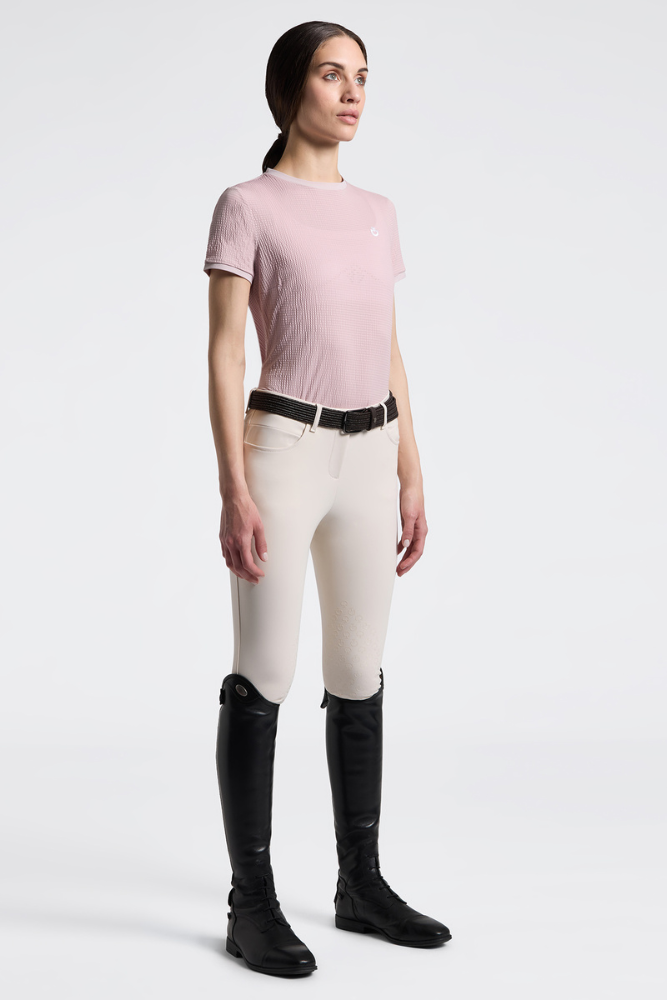 CT Stripe Jersey T-Shirt - Violet Ice