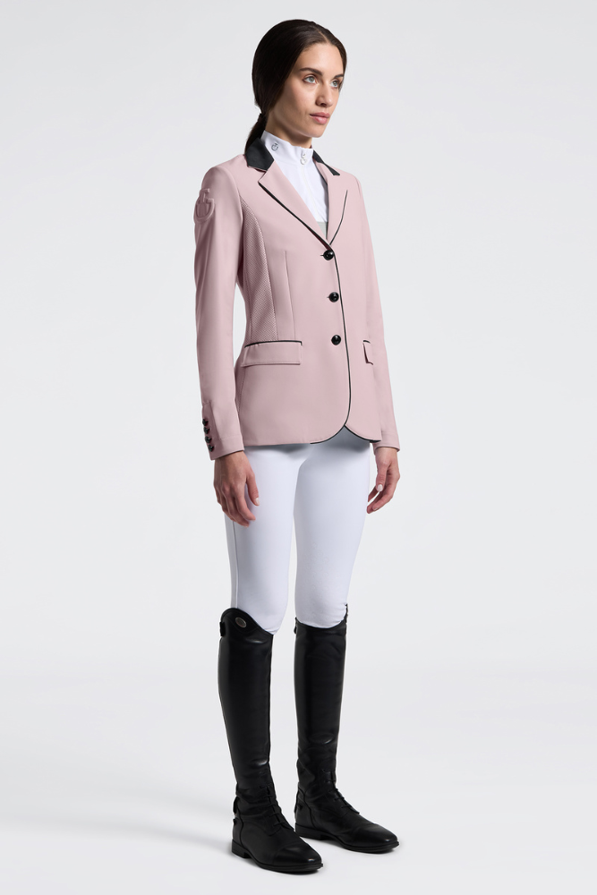 GP Perforated Riding Jacket - Violet Ice