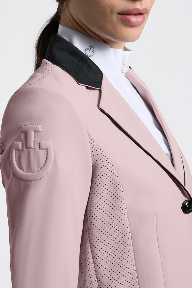 GP Perforated Riding Jacket - Violet Ice