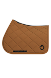 Diamond Quilted Jump Pad & Jersey Earnet - Camel Full