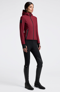 CT Thermal Hooded Performance Softshell Jacket - Bordeaux