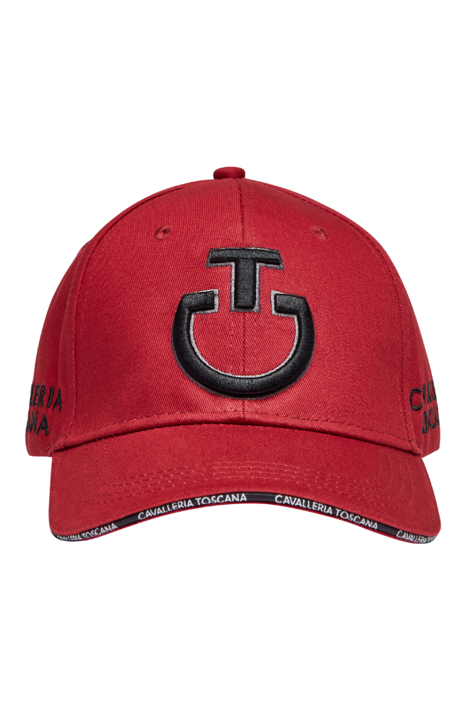 CT Embroidered Cap - Ruby