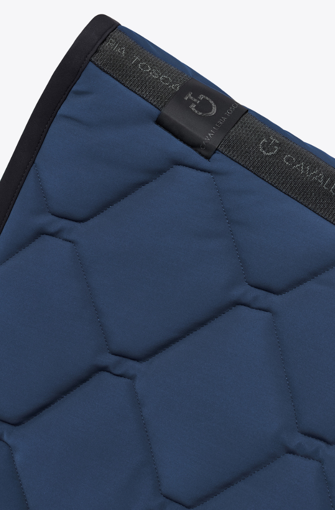 Orbit Quilted Dressage Pad - Atlantic Blue