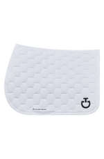 Geometric Q Jump Saddle Pad - White