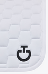 Geometric Q Jump Saddle Pad - White