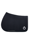 Quilt Wave Jumping Saddle Pad - Navy