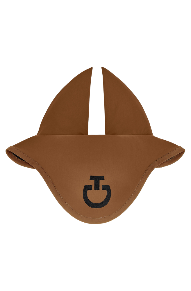 Diamond Quilted Jump Pad & Jersey Earnet - Camel Full