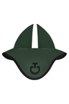 Circle Quilted Jump Pad & Jersey Earnet - Jungle Green/Black