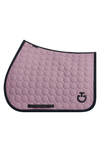 Circle Quilted Jump Pad & Jersey Earnet - Grape Shake/Black