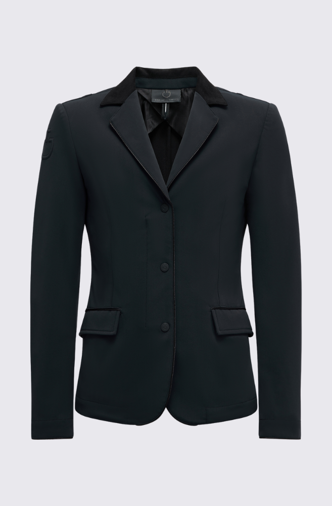 Girls' GP Zip Riding Jacket - Black