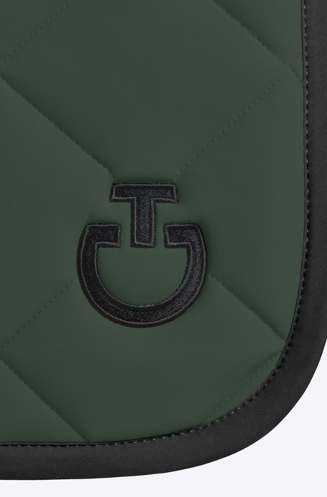 SS25 Diamond Quilted Jump Pad - Jungle Green/Black Full