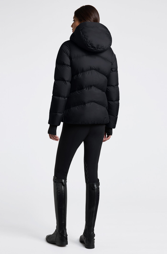 CT Hooded Down Padded Nylon Parka - Navy