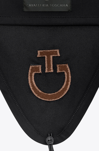 Attachable Jersey Soundless Earnet - Black/Toffee Brown Full