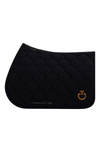SS25 Circular Quilt Jersey Jump Pad - Black/Foxtrot Full
