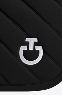 CT Diamonds & Lines Quilted Jump Pad - Black Full