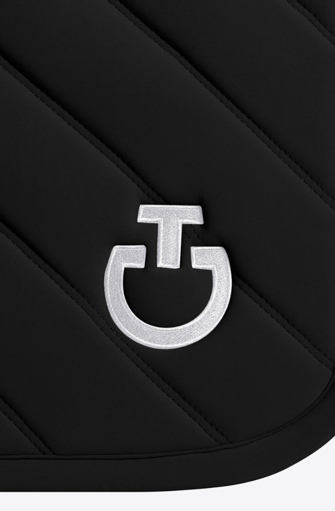 CT Diamonds & Lines Quilted Jump Pad - Black Full