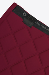 CT Diamonds & Lines Quilted Jump Pad - Bordeaux Full