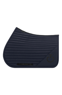 Logo Print Jersey Jump Pad - Navy Full