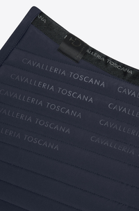 Logo Print Jersey Jump Pad - Navy Full