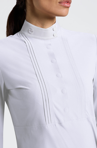 CT Heat Sealed Bib S/S Competition Shirt - White