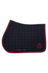 SS25 Circle Quilted Jump Pad - Black/Bordeaux Full