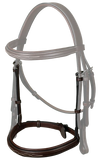 US Jumping Cavesson Noseband - Brown